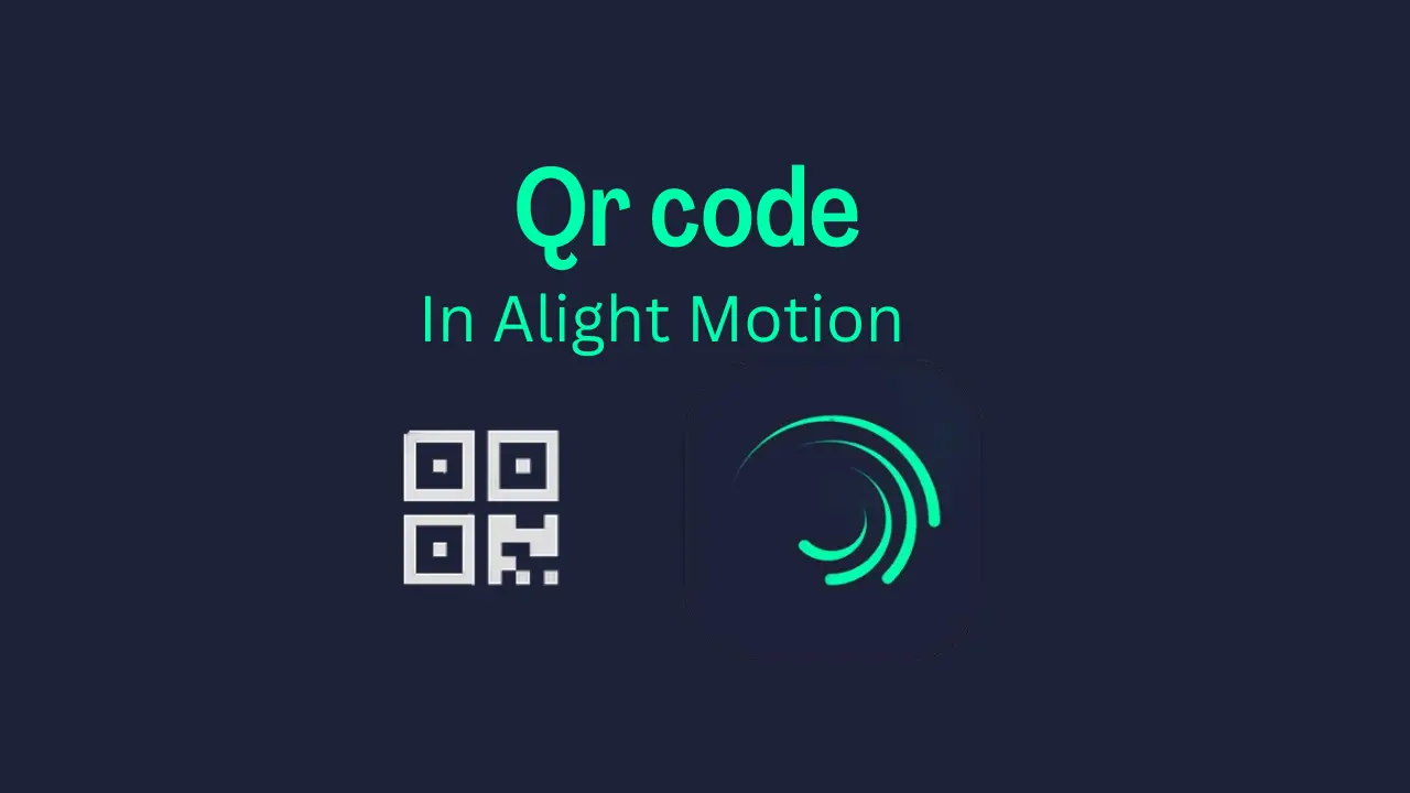 QR Code in Alight Motion